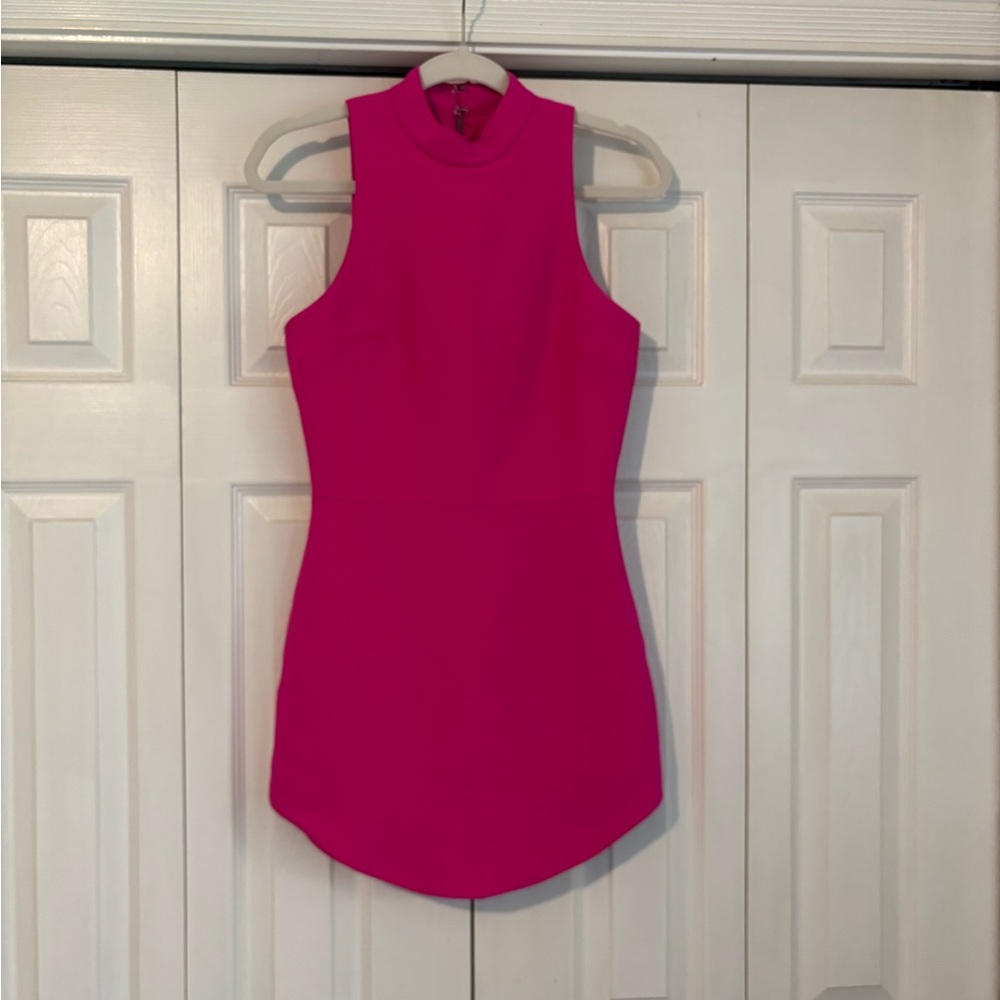 Amanda Uprichard Marshall Dress in Pink